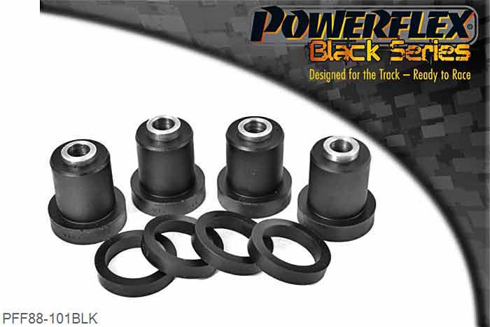 PFF88-101BLK, Volvo 850, S70, V70 (up to 2000) Front Wishbone Lower Bush, PFF88-101 Does Not Fit All Wheel Drive, Diesel Or Police Models, 4 stuk(s) benodigd  per auto, 4 stuk(s) in verpakking, prijs per set van 4 stuk(s)