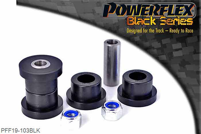 PFF19-103BLK, Ford Sierra Sapphire Cosworth 4WD Front Inner Track Control Arm Bush, Please Check Bolt Head Size For 19mm Use PFF19-103 & For 17mm use PFF19-102  - OE Part Nr 85GB-3063-AC - Finis 6192705., 2 stuk(s) benodigd  per auto, 2 stuk(s) in verpakking, prijs per set van 2 stuk(s)