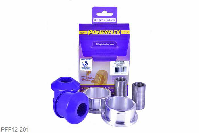 PFF12-201, Citroen C3 (2002-2010), Front Arm Front Bush This part replaces OEM number: 3523.EA.  This is used on the front and rear positions. You will need to order 4 bushes for a complete car set., 2 stuk(s) benodigd  per auto, 2 stuk(s) in verpakking, prijs per set van 2 stuk(s)