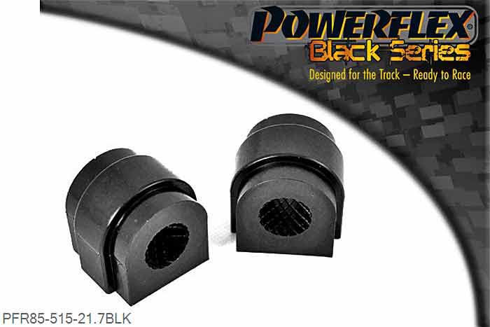 PFR85-515-21.7BLK, VW Golf MK6 5K (2009-2012) Rear Anti Roll Bar Bush 21.7mm, Please check anti roll bar diameter before ordering 21.7mm, 2 stuk(s) benodigd  per auto, 2 stuk(s) in verpakking, prijs per set van 2 stuk(s)