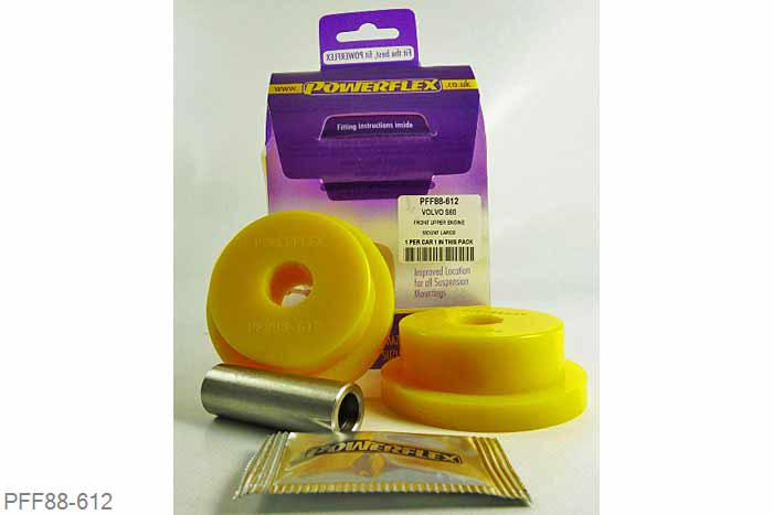 PFF88-612, Volvo S60 AWD (2001-2009), Upper Engine Mount Large Round Bush Petrol Designed to fit the early style bracket which has a round hole, for later vehicles with the cross shape bracket use Part No. PFF88-622., 1 stuk(s) benodigd  per auto, 1 stuk(s) in verpakking, prijs per set van 1 stuk(s)