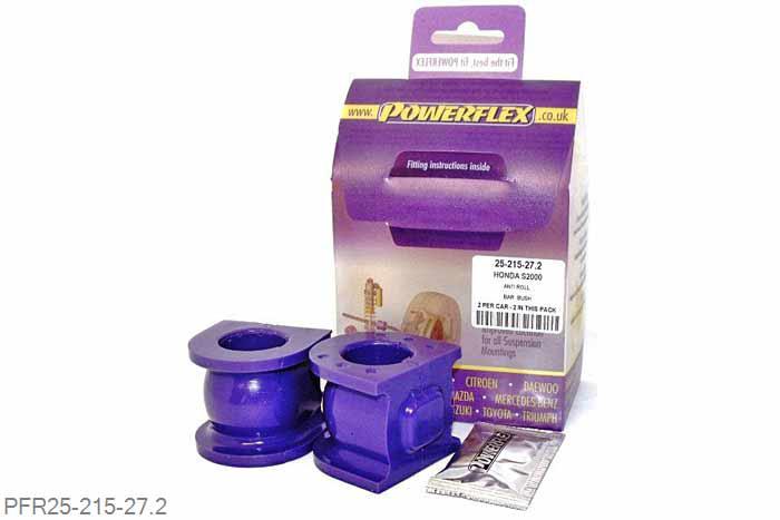 PFR25-215-27.2, Honda S2000, Rear Anti Roll Bar Bush 27.2mm  27.2mm, 2 stuk(s) benodigd  per auto, 2 stuk(s) in verpakking, prijs per set van 2 stuk(s)
