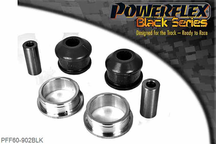 PFF60-902BLK, Nissan Micra (K12) (2003 - 2009) Front Arm Rear Bush, , 2 stuk(s) benodigd  per auto, 2 stuk(s) in verpakking, prijs per set van 2 stuk(s)