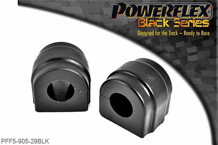 PFF5-905-29BLK, BMW E53 X5 (1999-2006) Front Anti Roll Bar To Chassis 29mm,  29mm, 2 stuk(s) benodigd  per auto, 2 stuk(s) in verpakking, prijs per set van 2 stuk(s)