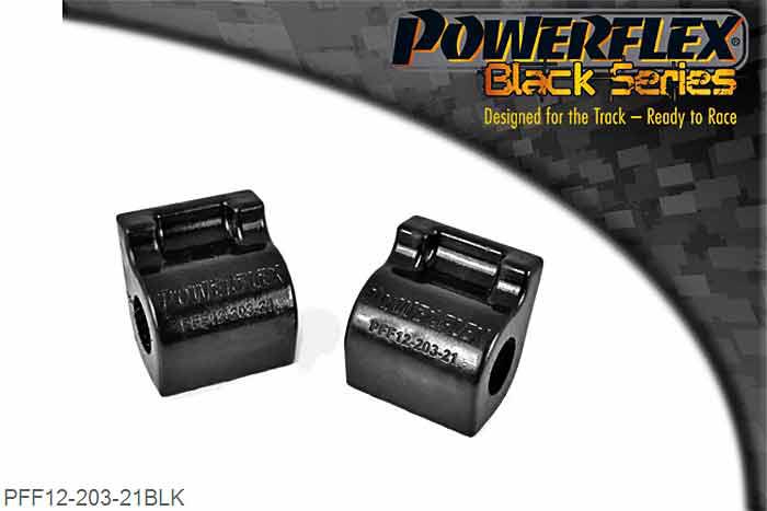 PFF12-203-21BLK, Citroen C2 Front Anti Roll Bar Bush 21mm,  21mm, 2 stuk(s) benodigd  per auto, 2 stuk(s) in verpakking, prijs per set van 2 stuk(s)