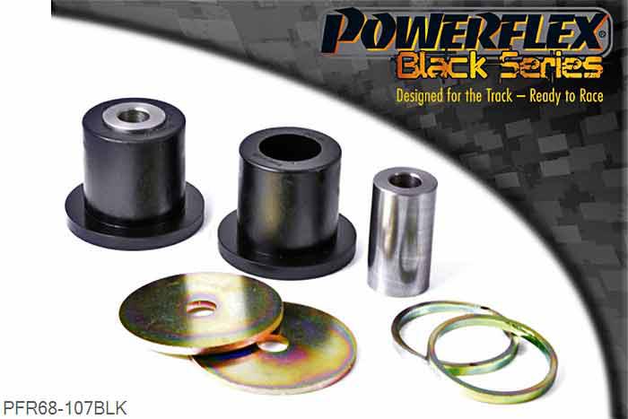 PFR68-107BLK, Smart ForTwo, City-Coupe and Roadster inc Brabus (1998-2007) Rear Link Arm to Hub Bush (Outer), , 2 stuk(s) benodigd  per auto, 2 stuk(s) in verpakking, prijs per set van 2 stuk(s)