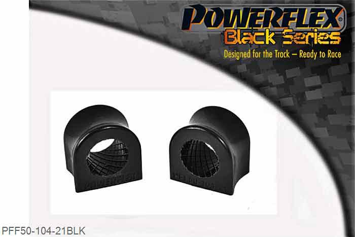PFF50-104-21BLK, Citroen Saxo (inc VTS) Anti Roll Bar Outer Bush 21mm, This part replaces OEM Part number 5094.60 NOT SUITABLE FOR GTI/RALLYE MODELS 21mm, 2 stuk(s) benodigd  per auto, 2 stuk(s) in verpakking, prijs per set van 2 stuk(s)