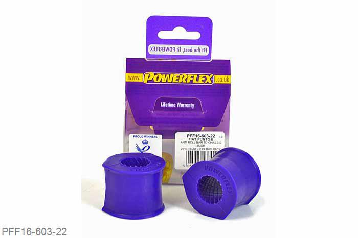 PFF16-603-22, Fiat Punto MK2 (1999 - 2005), Front Anti Roll Bar To Chassis Bush 22mm  22mm, 2 stuk(s) benodigd  per auto, 2 stuk(s) in verpakking, prijs per set van 2 stuk(s)