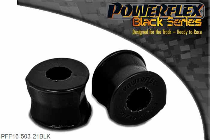 PFF16-503-21BLK, Ford KA (2008-) Front Anti Roll Bar Bush 21mm,  21 mm, 2 stuk(s) benodigd  per auto, 2 stuk(s) in verpakking, prijs per set van 2 stuk(s)