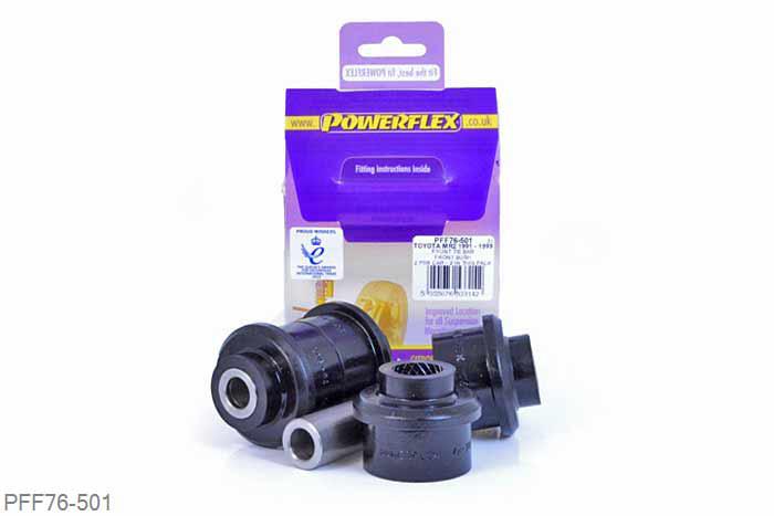 PFF76-501, Toyota MR2 SW20 REV 2 to 5 (1991 - 1999), Front Tie Bar Front Bush This part replaces OEM Part Number: 48660-17040 (RH) 48670-17040 (LH), 2 stuk(s) benodigd  per auto, 2 stuk(s) in verpakking, prijs per set van 2 stuk(s)