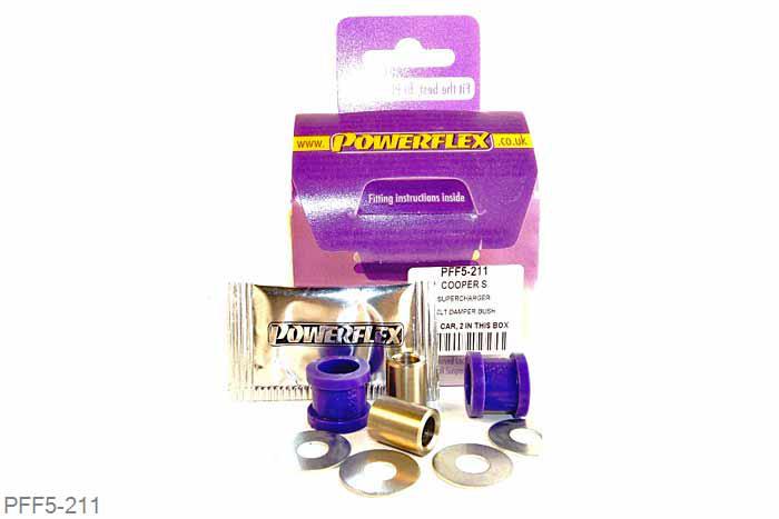 PFF5-211, Mini Mini Generation 1 (R50/52/53) (2000 - 2006), Super Charger Belt Damper Bushes These Fit The Ends Of The Super Charger Belt Damper, Mini Cooper S Models Only, 2 stuk(s) benodigd  per auto, 2 stuk(s) in verpakking, prijs per set van 2 stuk(s)
