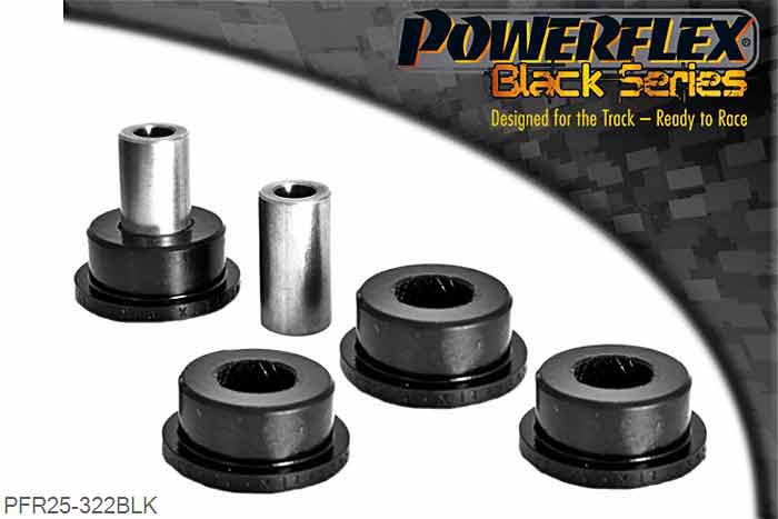 PFR25-322BLK, Honda Civic Mk7 inc. Type-R (2001-2005) Rear Lower Arm Outer Front Bush, , 2 stuk(s) benodigd  per auto, 2 stuk(s) in verpakking, prijs per set van 2 stuk(s)