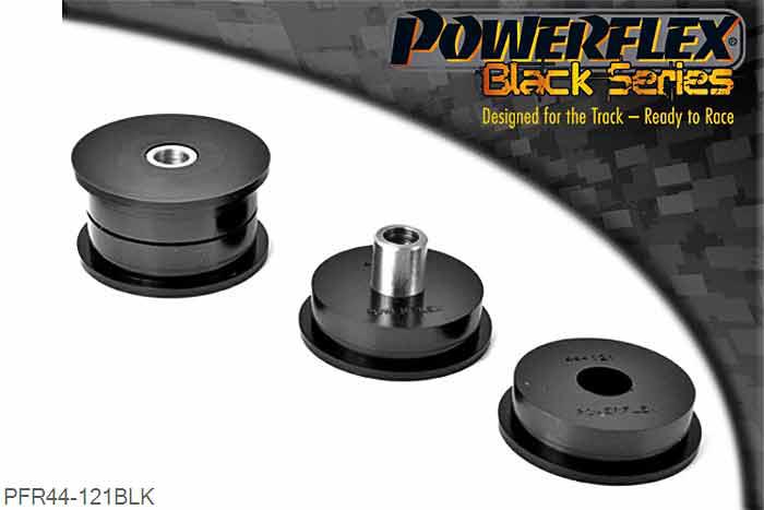 PFR44-121BLK, Mitsubishi Lancer Evolution 4-5-6 RS/GSR Rear Diff Mount Rear Bush, , 2 stuk(s) benodigd  per auto, 2 stuk(s) in verpakking, prijs per set van 2 stuk(s)