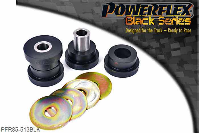 PFR85-513BLK, Audi A3 MK2 8P (2003-) Rear Upper Link Outer Bush, Fits into OE Arm 1K0501529, 2 stuk(s) benodigd  per auto, 2 stuk(s) in verpakking, prijs per set van 2 stuk(s)