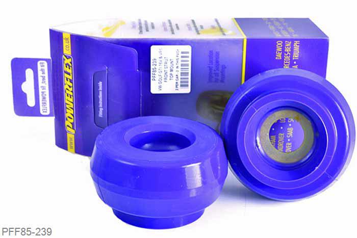 PFF85-239, Seat Inca (1996 - 2003), Front Strut, Top Mount OE Part Nr 357412331a -  VW Corrado  Does not fit G60 Model. Fits VR6 (ABV) models from chassis 50_N 000 001 and all other models from chassis 50-S-000 052. Seat Cordoba - Fits models from 1993 to 1999 with chassis numbers 6K-TR-080 001 onwards, 6K-ZR-082 401 onwards and 6K-ZR-599 965 onwards. VW Golf Mk3  Fits models from 1992 to 1996 with 5 stud wheels only, this includes GTi, GTi 16v & VR6. From 1996 to 1998 they fit all Mk3 Golfs. VW Vento - Fits models from 1992 to 1996 with 5 stud wheels only. From 1996 to 1998 they fit all models. Seat Toledo - Fits 1992-1999 models with chassis number 1L-TR000 001 onwards. Seat Ibiza 6K - Fits models from 1993 to 1999 with chassis numbers 6K-TR-080 001 onwards, 6K-ZR-082 401 onwards and 6K-ZR-599 965 onwards., 2 stuk(s) benodigd  per auto, 2 stuk(s) in verpakking, prijs per set van 2 stuk(s)