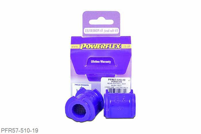 PFR57-510-19, Porsche Cayman 987C (2005 onwards), Rear Anti Roll Bar Bush 19mm  19mm, 2 stuk(s) benodigd  per auto, 2 stuk(s) in verpakking, prijs per set van 2 stuk(s)
