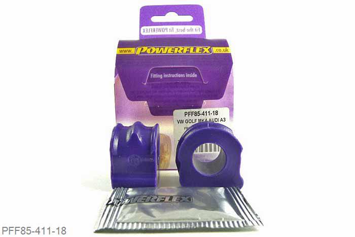 PFF85-411-18, Seat Leon & Cupra MK1 TYP 1M 4WD (1999-2005), Front Anti Roll Bar Mount 18mm Please check anti roll bar diameter before ordering - OE Part Nr 1J0411314 18mm, 2 stuk(s) benodigd  per auto, 2 stuk(s) in verpakking, prijs per set van 2 stuk(s)
