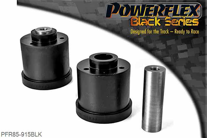 PFR85-915BLK, Seat Cordoba (1993-2002) Rear Beam Mounting Bush, PFR85-915 fits 1997 to 2002 Seat Ibiza 6K and Cordoba models. It also fits 1999-2002 VW Polo 6N models. It measures 71.5mm diameter. 71.5mm, 2 stuk(s) benodigd  per auto, 2 stuk(s) in verpakking, prijs per set van 2 stuk(s)