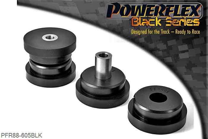 PFR88-605BLK, Volvo S60 AWD (2001-2009) Rear Toe Control Arm Bush Front, , 2 stuk(s) benodigd  per auto, 2 stuk(s) in verpakking, prijs per set van 2 stuk(s)