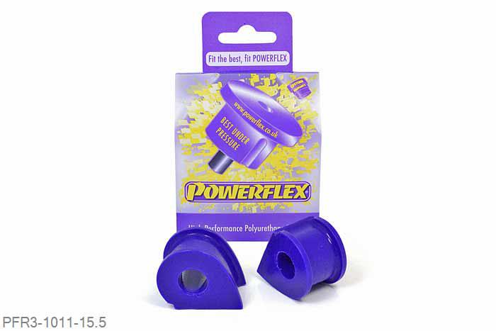 PFR3-1011-15.5, Audi Coupe Quattro (1985-1996) Quattro (1980-1991) Quattro Sport (1984-1985), Rear Anti Roll Bar Mount 15.5mm Tear drop shape. Fits early Quattro and Sport Quattro models UR/WR (1980-1984) when fitted with a rear anti roll bar 15.5mm, 2 stuk(s) benodigd  per auto, 2 stuk(s) in verpakking, prijs per set van 2 stuk(s)