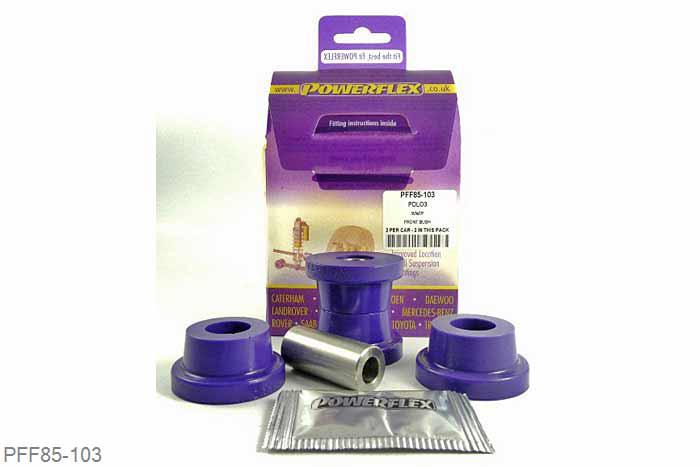 PFF85-103, VW Polo (1975 - 1994), Front Wishbone Inner Bush G40 POLO can be fitted with a metal inner wishbone bush. If this is the case PFF85-103 will not fit. Please check before ordering., 2 stuk(s) benodigd  per auto, 2 stuk(s) in verpakking, prijs per set van 2 stuk(s)