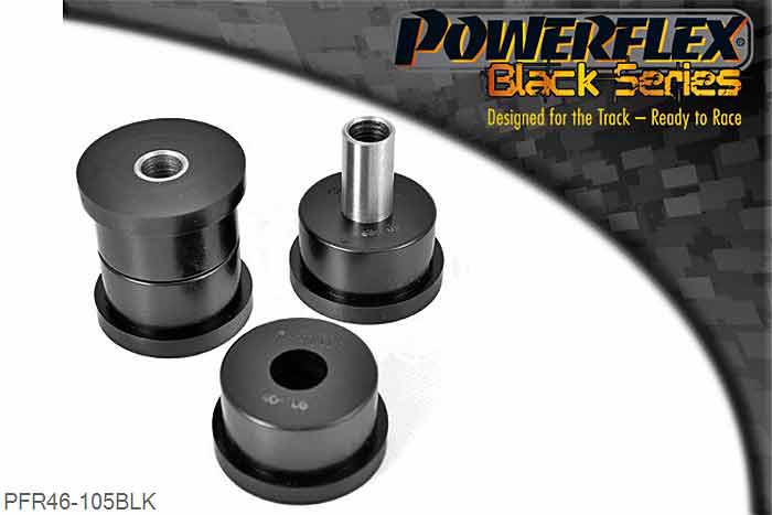 PFR46-105BLK, Nissan Sunny/Pulsar GTiR Rear Track Arm Front Bush Kit, , 2 stuk(s) benodigd  per auto, 2 stuk(s) in verpakking, prijs per set van 2 stuk(s)
