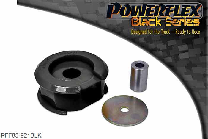 PFF85-921BLK, VW Lupo (1999 - 2006) Lower Engine Mount Large Bush, Fits Lupo GTi only, engine code AVY. Fits into engine mount 6E0199851D, 1 stuk(s) benodigd  per auto, 1 stuk(s) in verpakking, prijs per set van 1 stuk(s)