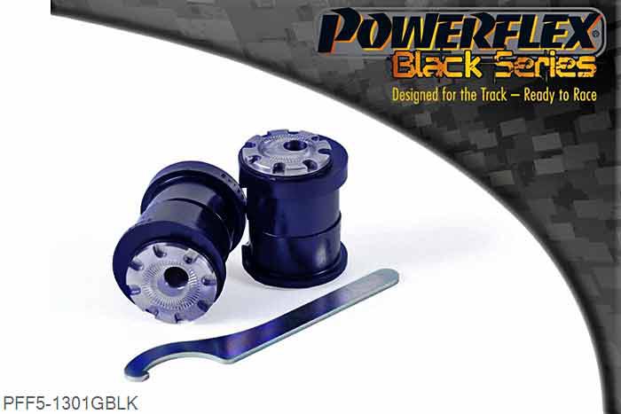 PFF5-1301GBLK, Mini Mini Generation 3 (F56) (2014 on) Front Arm Front Bush Camber Adjustable, This bush fits BMW arm part number 31126850398.  The offset sleeve is designed to provide +/- 0.75 degrees of on-car adjustment of camber., 2 stuk(s) benodigd  per auto, 2 stuk(s) in verpakking, prijs per set van 2 stuk(s)
