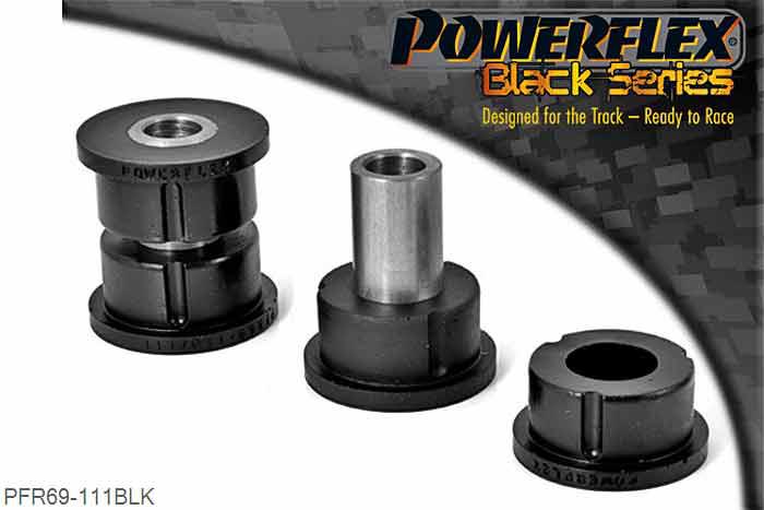 PFR69-111BLK, Subaru Impreza Turbo, WRX and Sti (GD,GG 00 to 07) Rear Tie Bar Bush, , 2 stuk(s) benodigd  per auto, 2 stuk(s) in verpakking, prijs per set van 2 stuk(s)