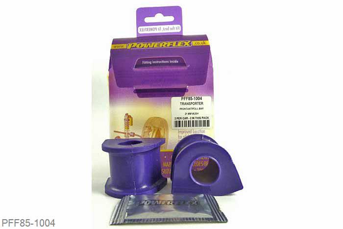 PFF85-1004, VW T25/T3 Type 2 All Models (1979 - 1992) Petrol Models 1.6, 1.9, 2.0 Automatic Models, Front Anti Roll Bar To Chassis Bush 21mm VW Part Nr 251411041 21mm, 2 stuk(s) benodigd  per auto, 2 stuk(s) in verpakking, prijs per set van 2 stuk(s)