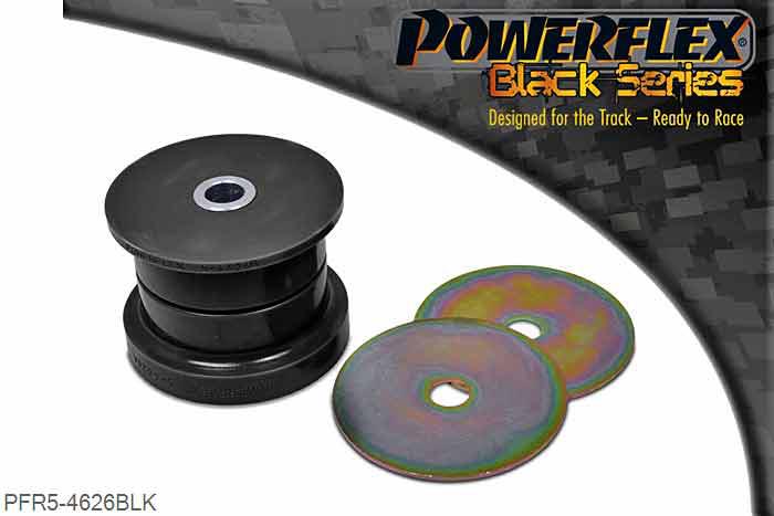 PFR5-4626BLK, BMW E46 3 Series Compact Rear Diff Rear Bush, OE Nr 33173449082 - 33176751808, 1 stuk(s) benodigd  per auto, 1 stuk(s) in verpakking, prijs per set van 1 stuk(s)