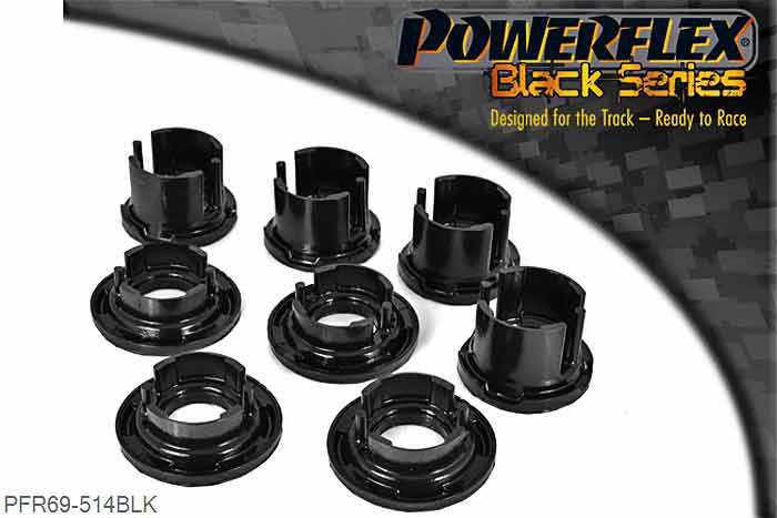 PFR69-514BLK, Subaru Impreza including WRX and STi, (GH 10/07-12/10, GR 02/08-12/10) Rear Subframe Insert, , 4 stuk(s) benodigd  per auto, 4 stuk(s) in verpakking, prijs per set van 4 stuk(s)