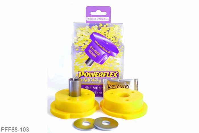 PFF88-103, Volvo S60 (2001-2009), V70-Mk2, S80-Mk1 (2000-2007), Upper Engine Mount Large Round Bush Diesel Fits D5 Diesel Models Only.  Designed to fit the early style bracket which has a round hole, for later vehicles with the cross shape bracket use Part No. PFF88-623., 1 stuk(s) benodigd  per auto, 1 stuk(s) in verpakking, prijs per set van 1 stuk(s)