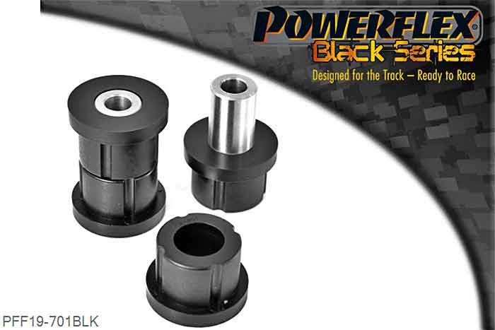 PFF19-701BLK, Ford Fiesta Mk4 (1995 - 1999) and Mk5 (1999 - 2002) Front Wishbone Lower Front Bush, , 2 stuk(s) benodigd  per auto, 2 stuk(s) in verpakking, prijs per set van 2 stuk(s)
