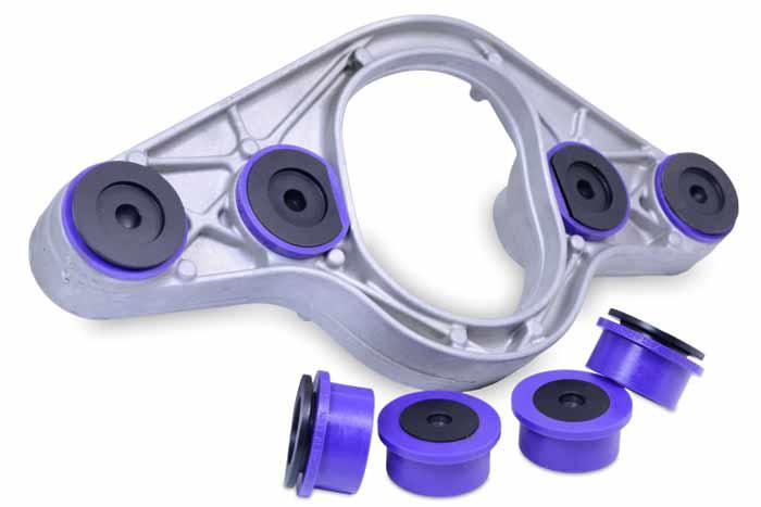PFR5-4025, BMW F82, F83 4 Series M4, Rear Diff Front Mounting Bush PFR5-4025 is a replacement bush that includes aluminium sleeves with built in support to increase control of rear diff movement and replaces all four bushes in original rear diff front mounting bracket OE number: 33172284774. For an insert only please use PFR5-4027., 4 stuk(s) benodigd  per auto, 4 stuk(s) in verpakking, prijs per set van 4 stuk(s)