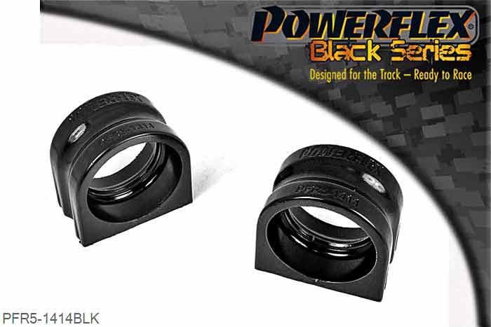 PFR5-1414BLK, BMW E70 X5 (2006-2013) Rear Anti Roll Bar Mounting Bush, This part fits models with Active Anti Roll Bars as found on Dynamic Handling specification vehicles and replaces OE part number: 37126771939., 2 stuk(s) benodigd  per auto, 2 stuk(s) in verpakking, prijs per set van 2 stuk(s)