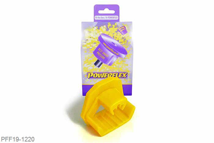 PFF19-1220, Ford Focus MK2 RS, Lower Engine Mount Insert PFF19-1220 fits later models, PFF19-1222 fits early models, please check image for compatibility. PFF19-1220 fits this design of bracket., 1 stuk(s) benodigd  per auto, 1 stuk(s) in verpakking, prijs per set van 1 stuk(s)