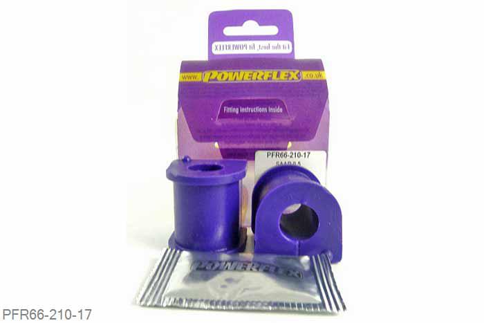 PFR66-210-17, Opel Vectra B (1995 - 2002), Rear Anti Roll Bar Mounting Bush 17mm  17mm, 2 stuk(s) benodigd  per auto, 2 stuk(s) in verpakking, prijs per set van 2 stuk(s)