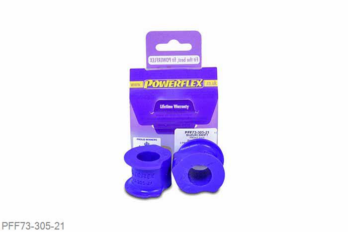PFF73-305-21, Suzuki Swift Sport (ZC31S) (2007 - 2010), Front Anti Roll Bar Bush 21mm  21mm, 2 stuk(s) benodigd  per auto, 2 stuk(s) in verpakking, prijs per set van 2 stuk(s)
