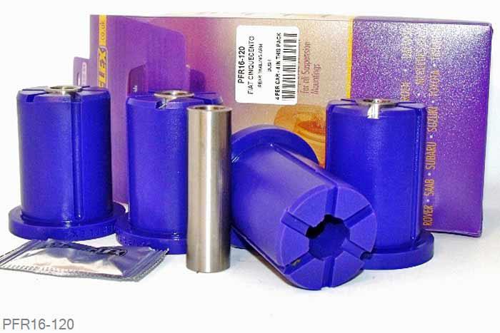 PFR16-120, Fiat Cinquecento and Seicento, Rear Trailing Arm Bush , 4 stuk(s) benodigd  per auto, 4 stuk(s) in verpakking, prijs per set van 4 stuk(s)