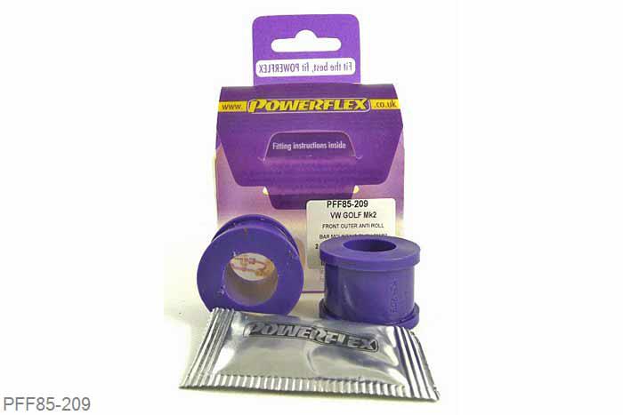 PFF85-209, Seat Inca (1996 - 2003), Front Anti Roll Bar Eye Bolt Bush 18mm  18mm, 2 stuk(s) benodigd  per auto, 2 stuk(s) in verpakking, prijs per set van 2 stuk(s)