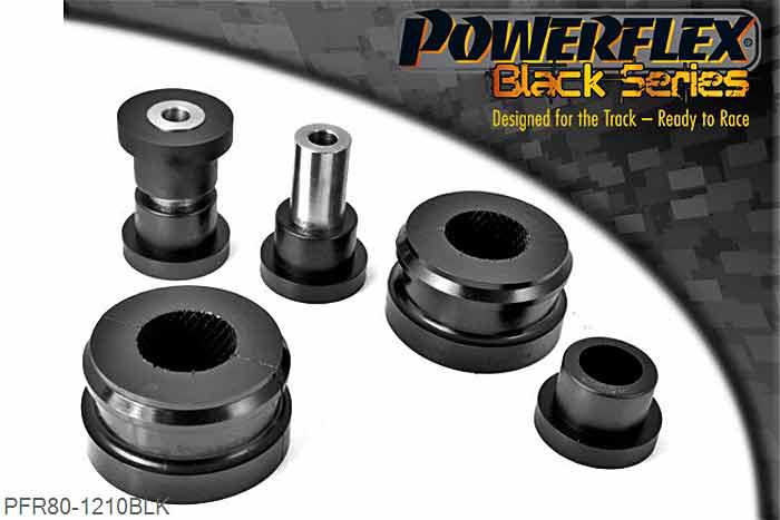 PFR80-1210BLK, Cadillac BLS (2005 - 2010) Rear Trailing Arm Front Bush, , 2 stuk(s) benodigd  per auto, 2 stuk(s) in verpakking, prijs per set van 2 stuk(s)