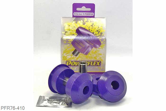 PFR76-410, Toyota Starlet/Glanza Turbo EP82 and EP91, Rear Beam Mounting Bush PFR76-410 fits Starlet models where the bush measures 55mm diameter and fits into the original outer shell.  PFR76-409 fits later Starlet Glanza models with a bush diameter of 48.5mm, it fits into the original outer shell. 55mm, 2 stuk(s) benodigd  per auto, 2 stuk(s) in verpakking, prijs per set van 2 stuk(s)