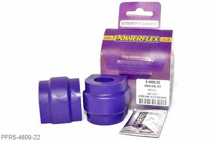 PFR5-4609-22, BMW E53 X5 (1999-2006), Rear Anti Roll Bar Mounting Bush  22mm Please check anti roll bar diameter before ordering 22mm, 2 stuk(s) benodigd  per auto, 2 stuk(s) in verpakking, prijs per set van 2 stuk(s)