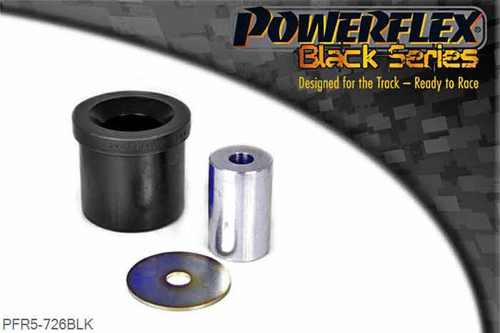 PFR5-726BLK, BMW E60 5 Series, Saloon Rear Diff Rear Mounting Bush, , 1 stuk(s) benodigd  per auto, 1 stuk(s) in verpakking, prijs per set van 1 stuk(s)