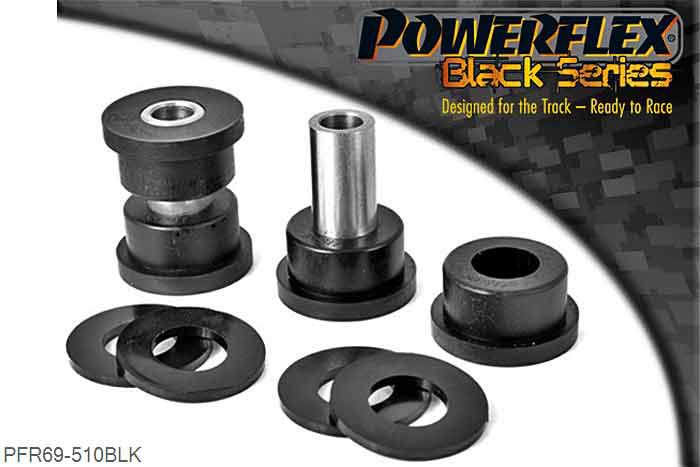 PFR69-510BLK, Subaru Impreza WRX and STi (2011-) Rear Upper Arm Inner Front Bush, , 2 stuk(s) benodigd  per auto, 2 stuk(s) in verpakking, prijs per set van 2 stuk(s)