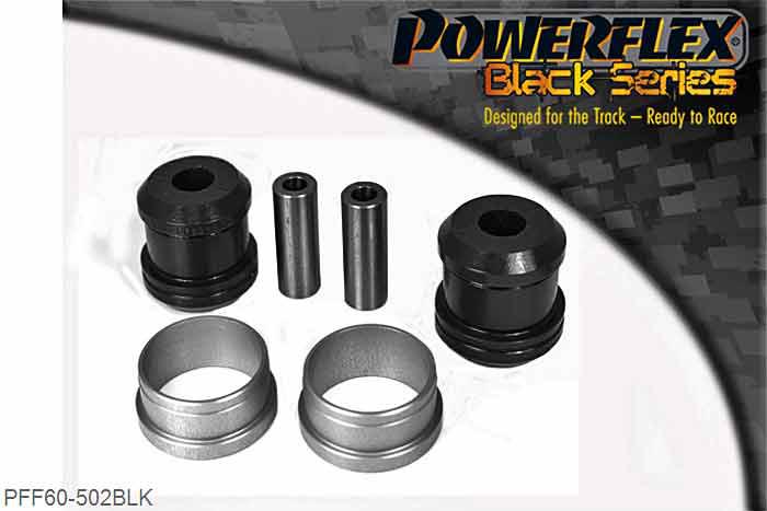 PFF60-502BLK, Renault Scenic  II (2003-2009) Front Arm Rear Bush, This part replaces OE number: 8200041166., 2 stuk(s) benodigd  per auto, 2 stuk(s) in verpakking, prijs per set van 2 stuk(s)