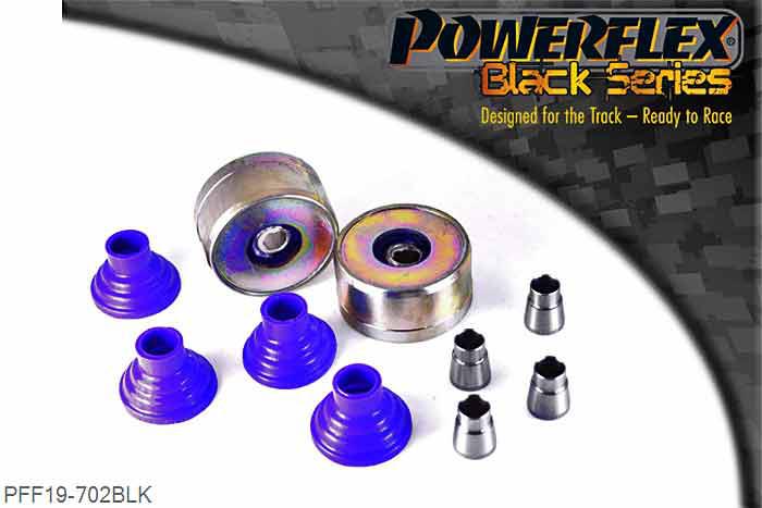 PFF19-702BLK, Ford Fiesta Mk4 (1995 - 1999) and Mk5 (1999 - 2002) Front Wishbone Lower Rear Bush, These bushes require pressing in to the arm., 2 stuk(s) benodigd  per auto, 2 stuk(s) in verpakking, prijs per set van 2 stuk(s)