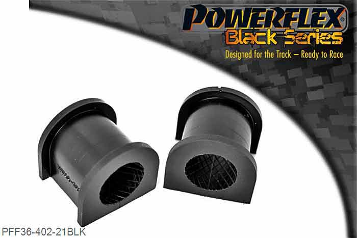 PFF36-402-21BLK, Mazda MX5 NC (2005-2015) Front Anti Roll Bar Bush 21mm,  21mm, 2 stuk(s) benodigd  per auto, 2 stuk(s) in verpakking, prijs per set van 2 stuk(s)