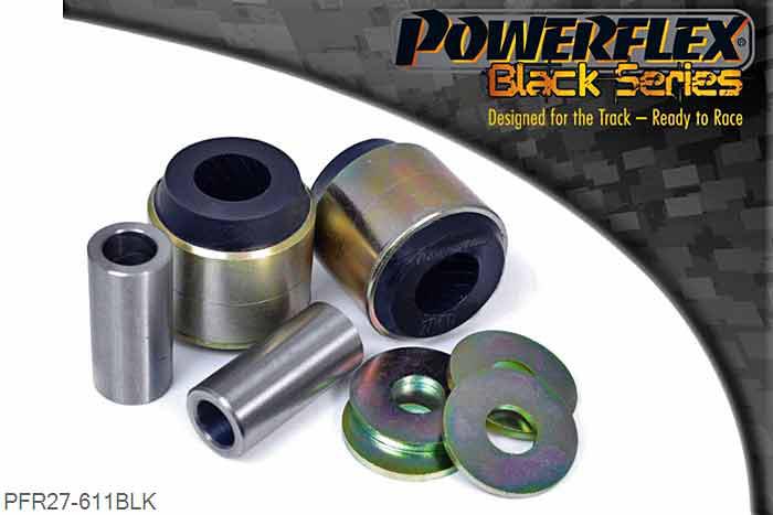PFR27-611BLK, Jaguar XF, XFR - X250 (2008-) Rear Lower Arm Inner Rear Bush, , 2 stuk(s) benodigd  per auto, 2 stuk(s) in verpakking, prijs per set van 2 stuk(s)